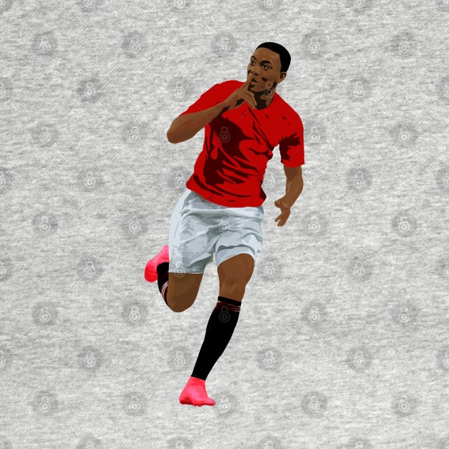 Anthony Martial Illustration by TheUnitedPage